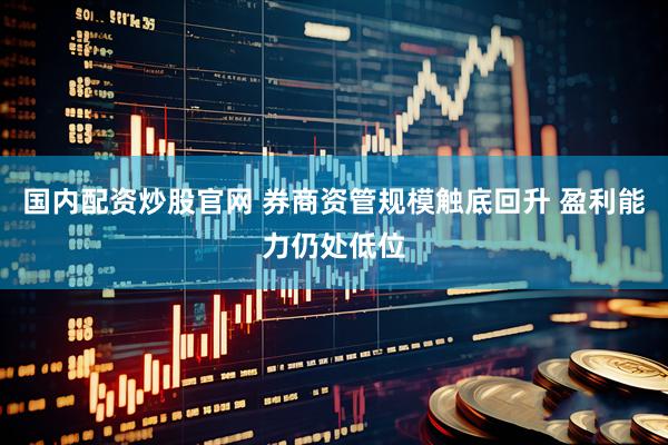 国内配资炒股官网 券商资管规模触底回升 盈利能力仍处低位