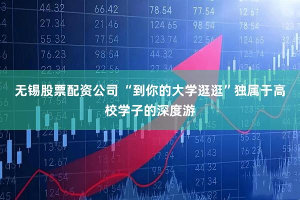 无锡股票配资公司 “到你的大学逛逛”独属于高校学子的深度游